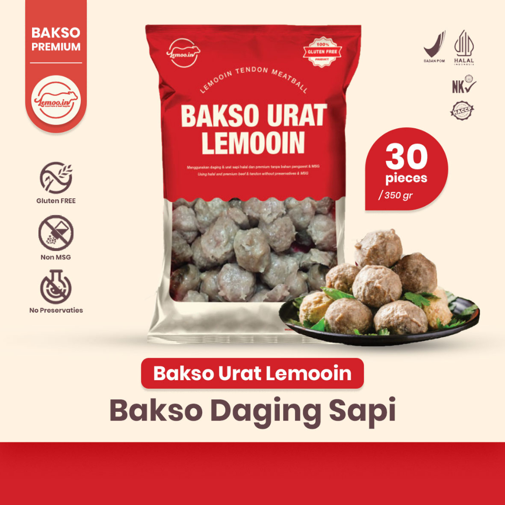 Jual Bakso Daging Sapi Urat Premium Non Msg Gluten Free Bakso Urat