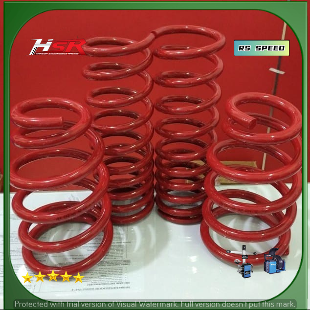 Jual LOWERING KIT HSR RED TOYOTA AVANZA 20152021 PER CEPER Shopee