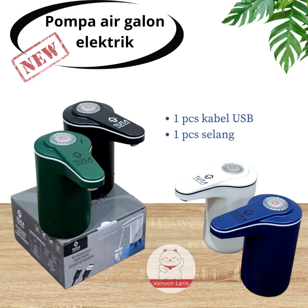 Jual Pompa Galon Elektrik Dispenser Air Minum Pump Charge Usb Shopee Indonesia 5397