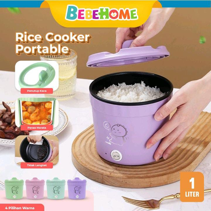 Jual Rice Cooker Mini Serbaguna 1Liter Bisa Penanak Nasi Dan masak mie