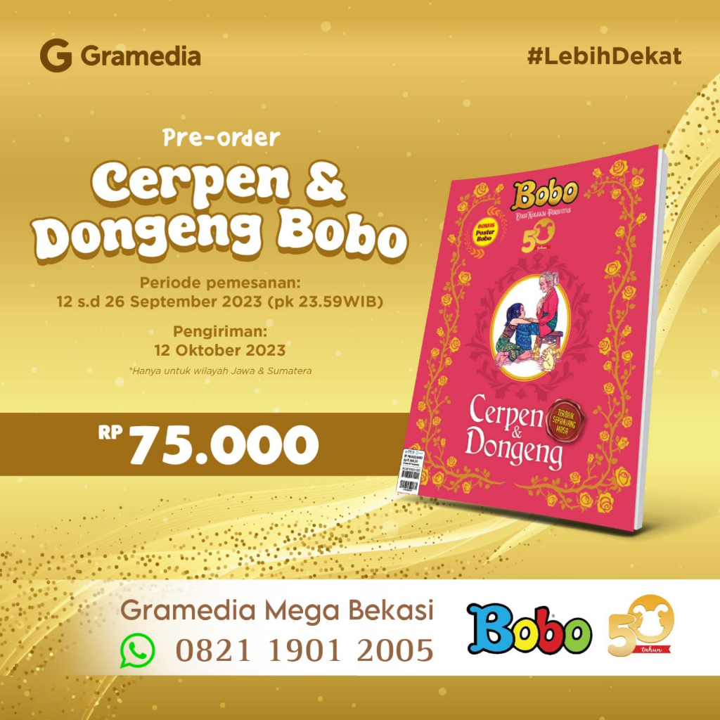 Jual Majalah Bobo Edisi Koleksi 50 Tahun Cerpen Dan Dongeng | Shopee ...