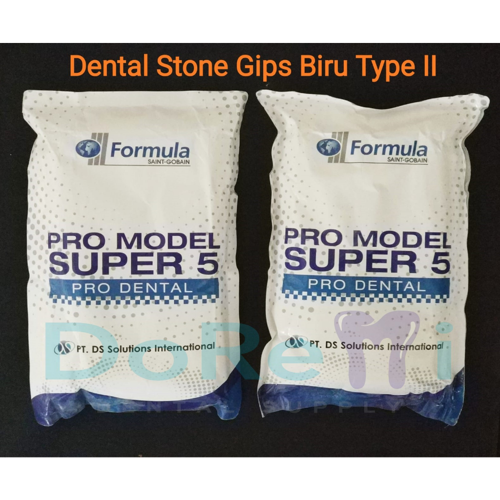 Jual Gips Biru Type II / Dental Stone Type II Shopee Indonesia