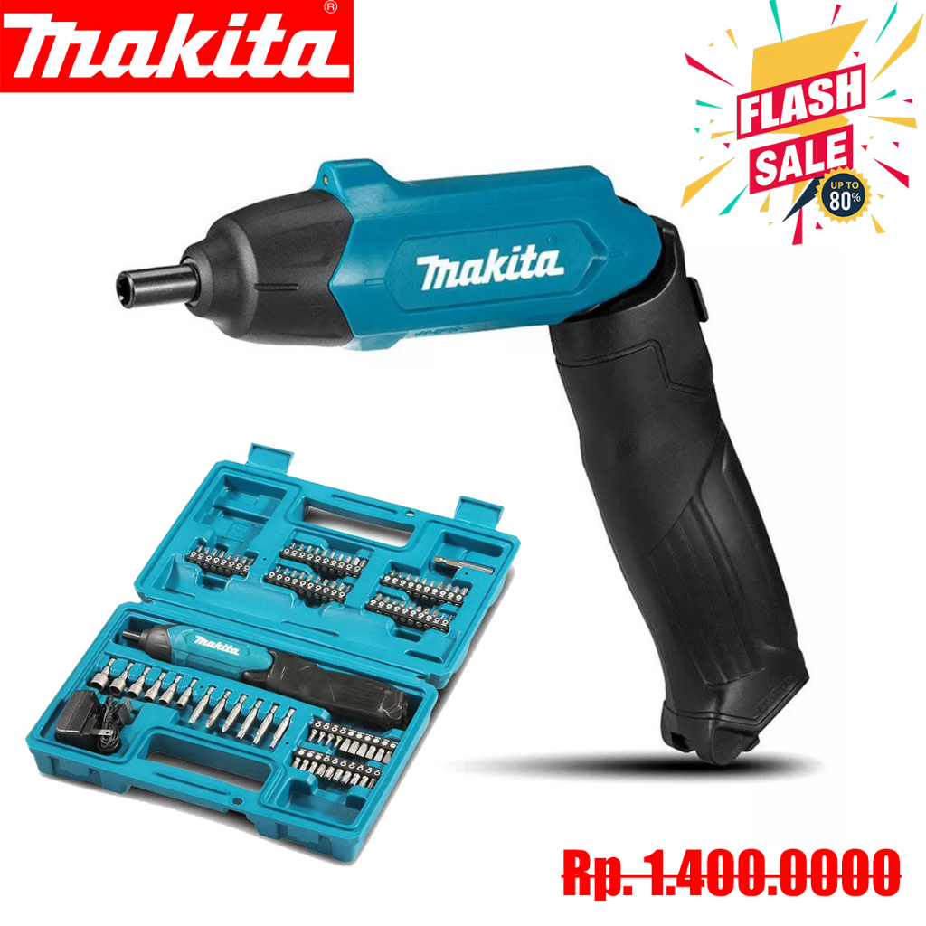 Jual OBRAL HABIS MAKITA Mesin Bor Obeng Tangan Sekrup Elektrik