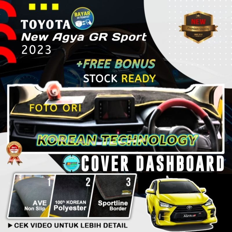 Jual Cover Dashboard Toyota New All Agya Gr Sport Alas Pelindung Dashboard Mobil Shopee