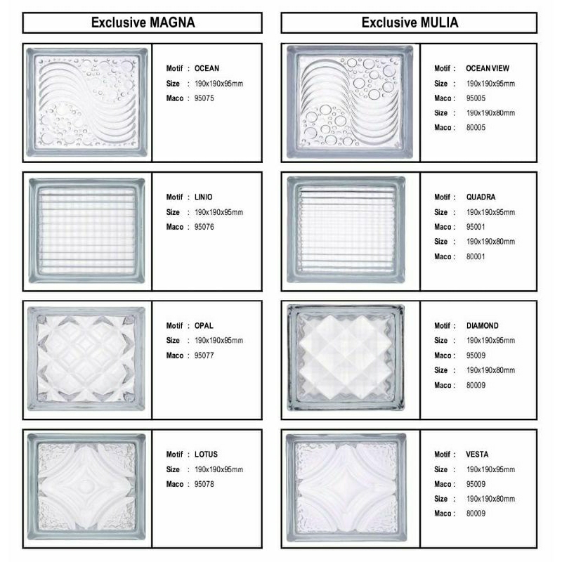 Jual Glass Block Mulia Shopee Indonesia 0798