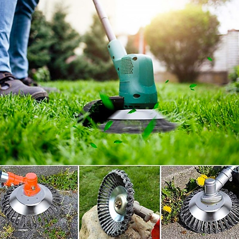 Jual 6 Inch Pisau Potong Rumput Bulat Sikat Rumput Roda Penghilang ...