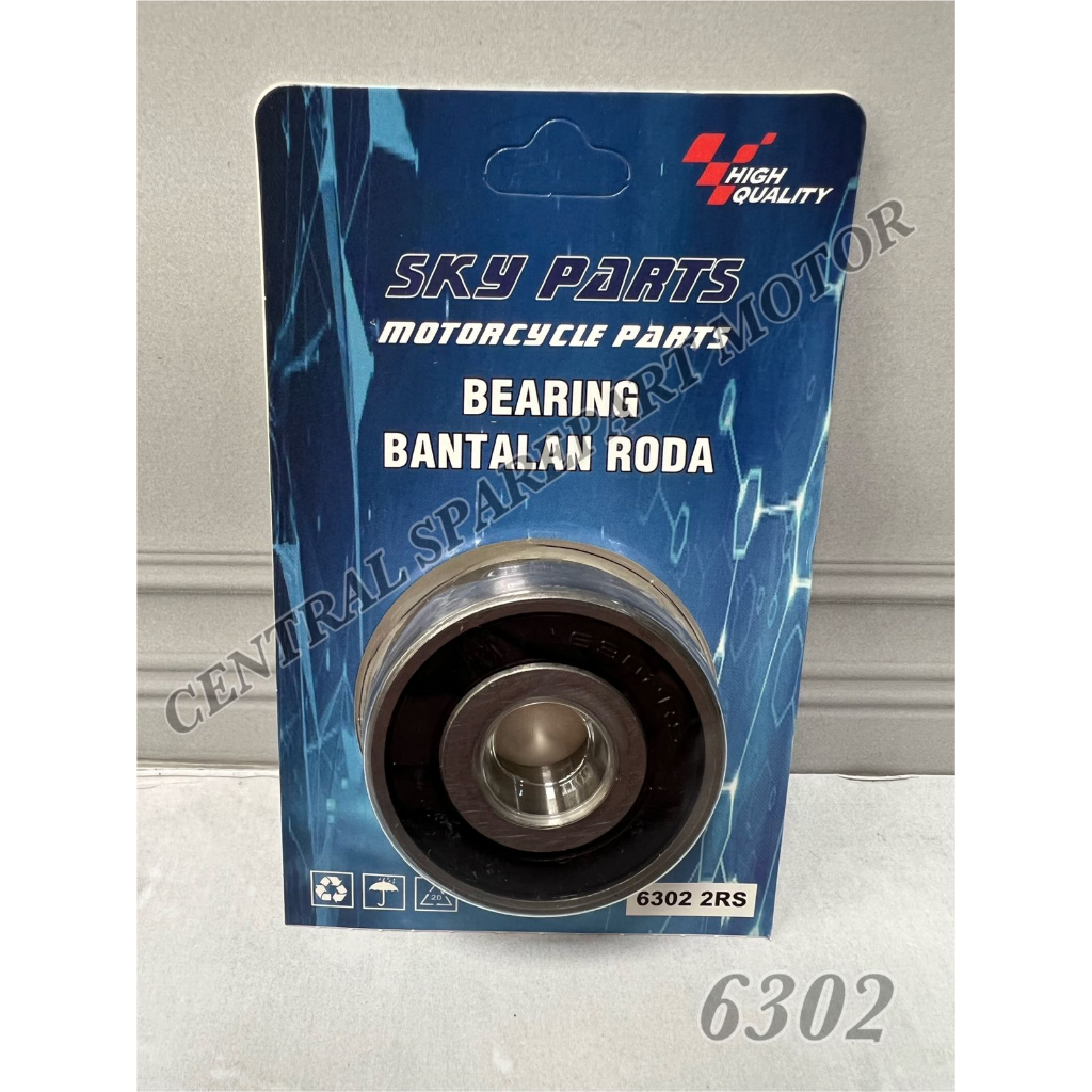 Jual [SIAP KIRIM] BEARING 6302 2RS LAKER LAHAR RODA BELAKANG MOTOR CB ...