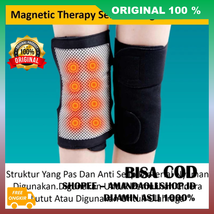 Jual Sabuk Terapi Lutut Magnetik Sabuk Terapi Penghangat Lutut TCARE ...