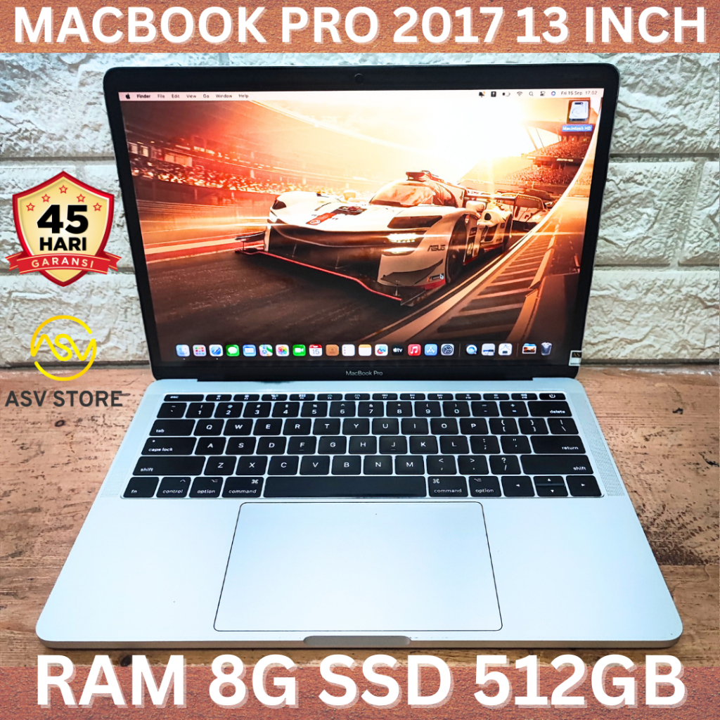 Jual MACBOOK PRO 2017 13 INCH CORE I5 RAM 8GB SSD 512GB LAPTOP APPLE ...