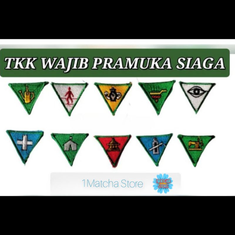 Jual Bet Tanda Kecakapan Khusus TKK Wajib Pramuka Siaga | Shopee Indonesia