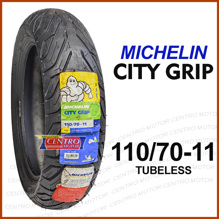 Jual MICHELIN CITY GRIP 110/70-11.Ban depan Vespa LX series | Shopee ...