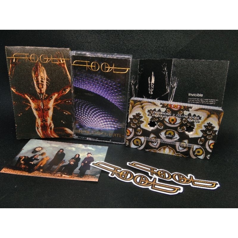 Jual Kaset Pita Tool Fear Inoculum Bootleg Tape Slipcase + Sticker ...