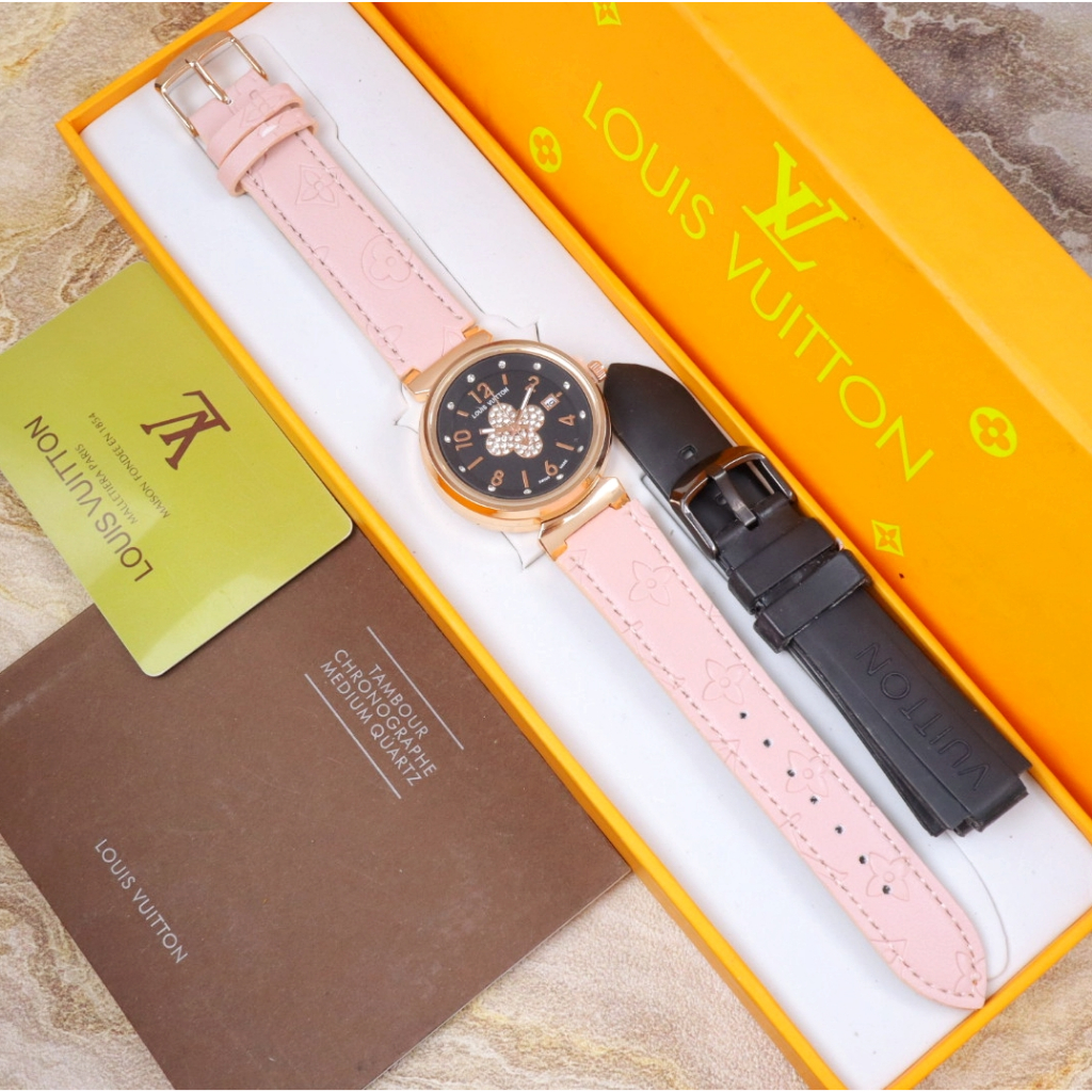 Jual Jam Tangan Louis Vuitton xx050-000 Chronometer Swiss Made di lapak DIY  5 STORE