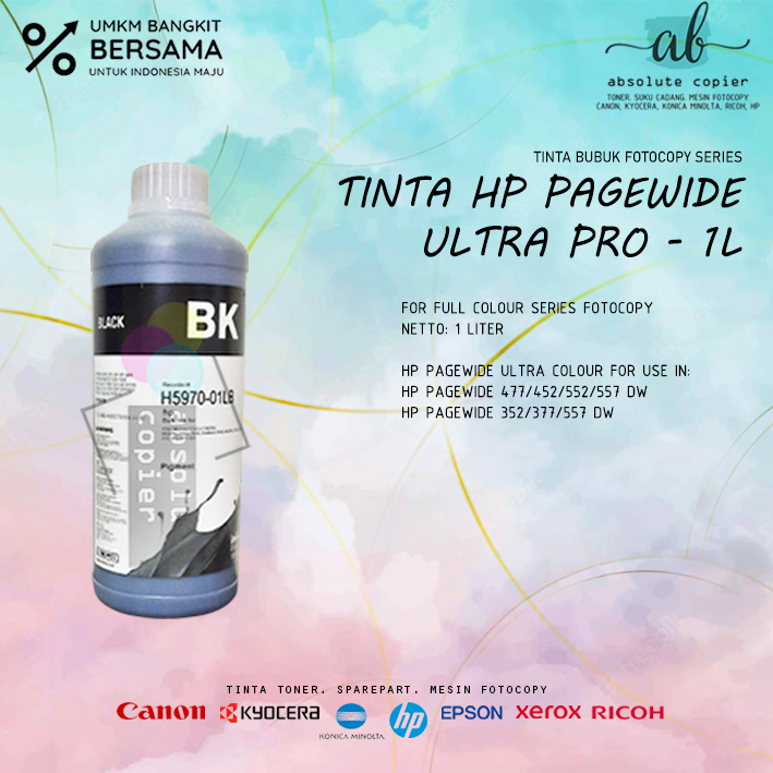 Jual Tinta Toner HP Printer Pagewide Ultra Warna 477 452 552 557 352 ...