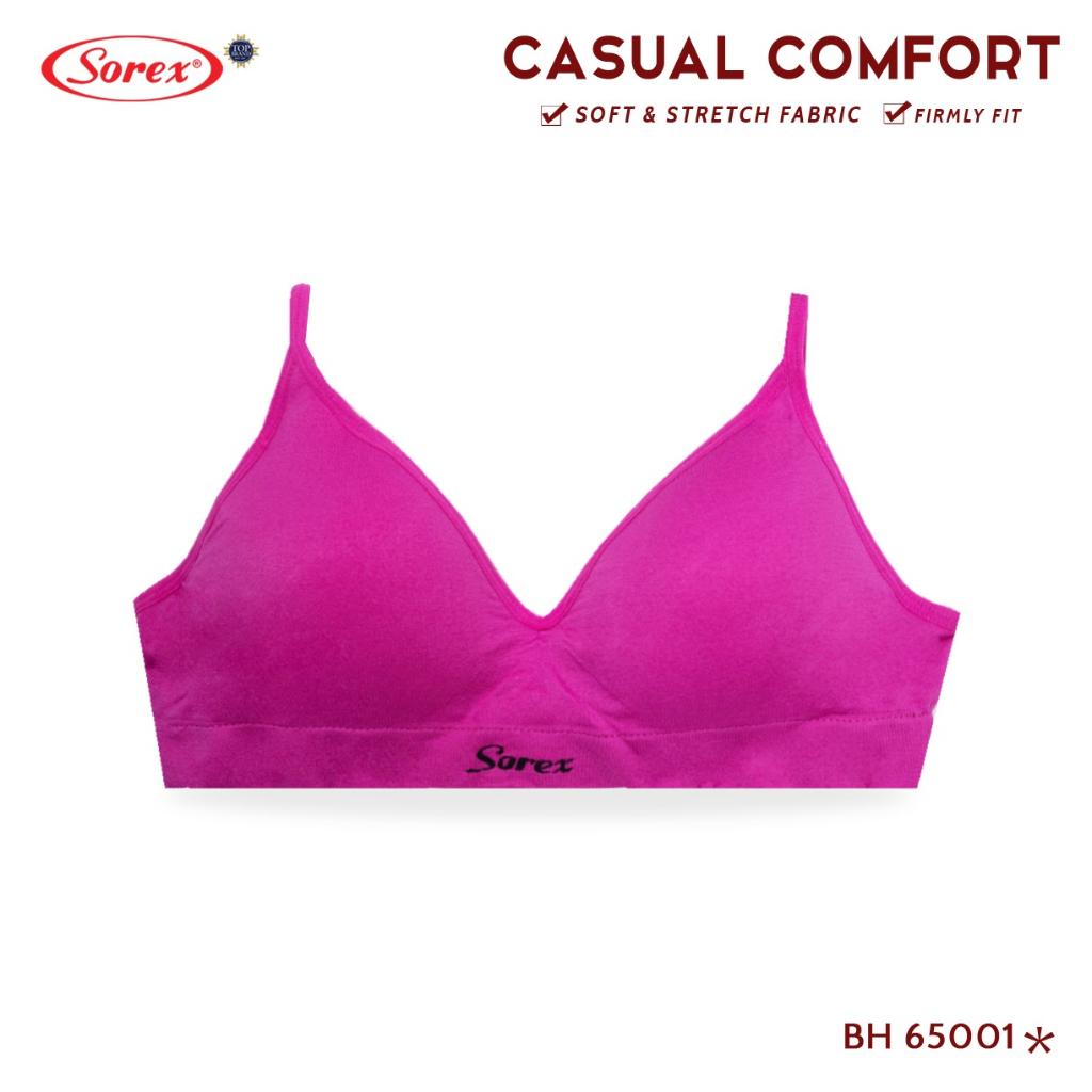 Jual Sorex Bra Tanpa Kawat Busa Kait 2 Setara Cup B Bra Harian Casual Comfort Bh 65001 Shopee