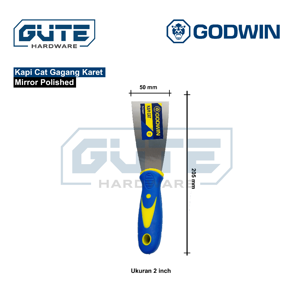Jual Kapi Cat / Kape Cat GG Karet Mirror Polished GODWIN Carbon Steel ...