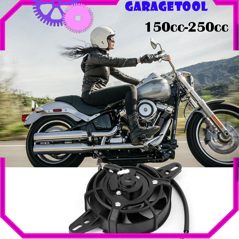 Jual GT| Motorcycle Radiator Fan Kipas Radiator DC 12V 12cm Trail ...