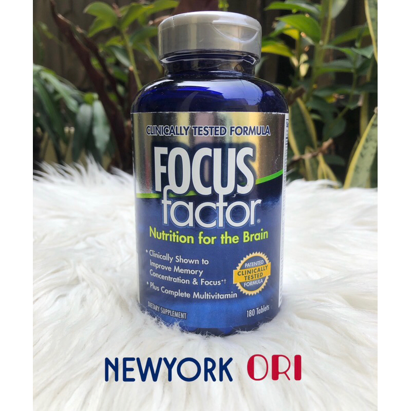 Jual Focus factor Nutrition for the Brain 180 Tablets | Shopee Indonesia