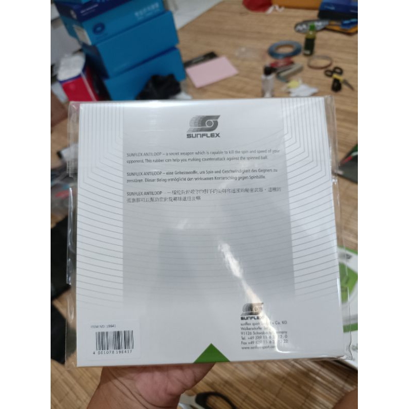 Jual KARET TENIS MEJA ANTI SPIN SUNFLEX ANTI LOOP ORIGINAL | Shopee ...