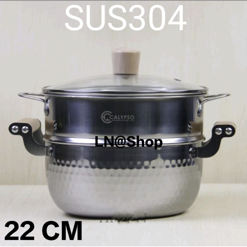 Jual Calypso Korean Steamer Pot Panci Rebus Korea Tingkat Dengan ...