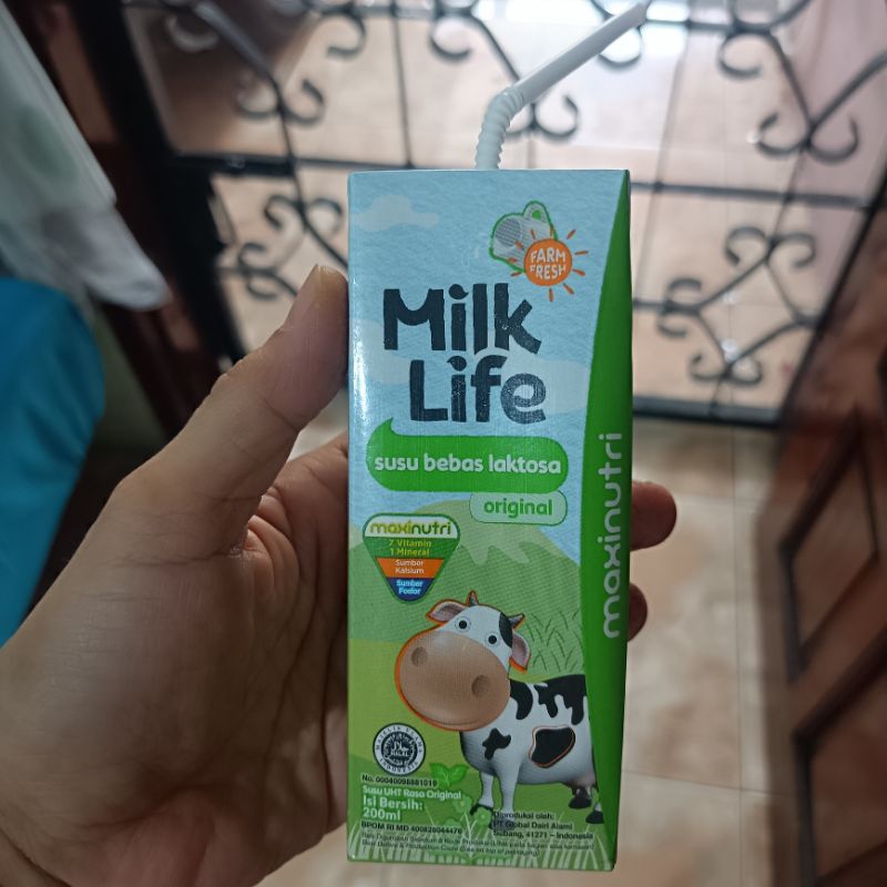Jual MilkLife susu UHT bebas laktosa original free lactose 200ml ...