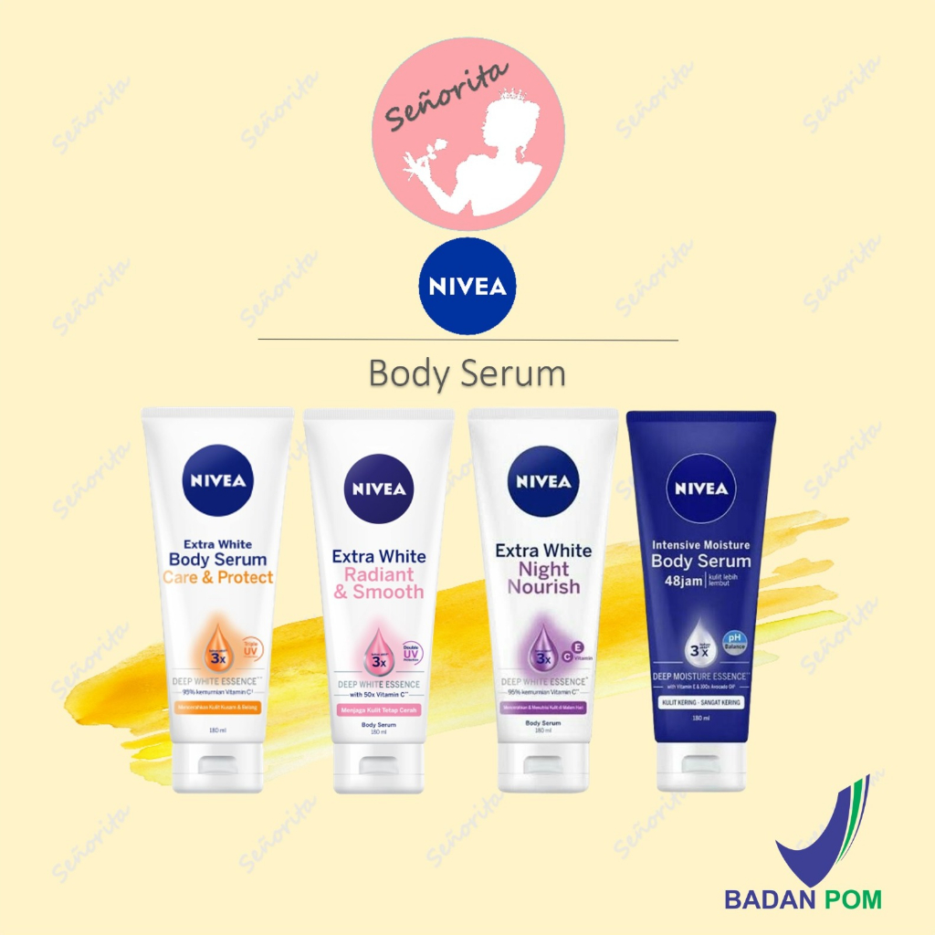 Jual Nivea Extra White Body Serum 180ml Shopee Indonesia