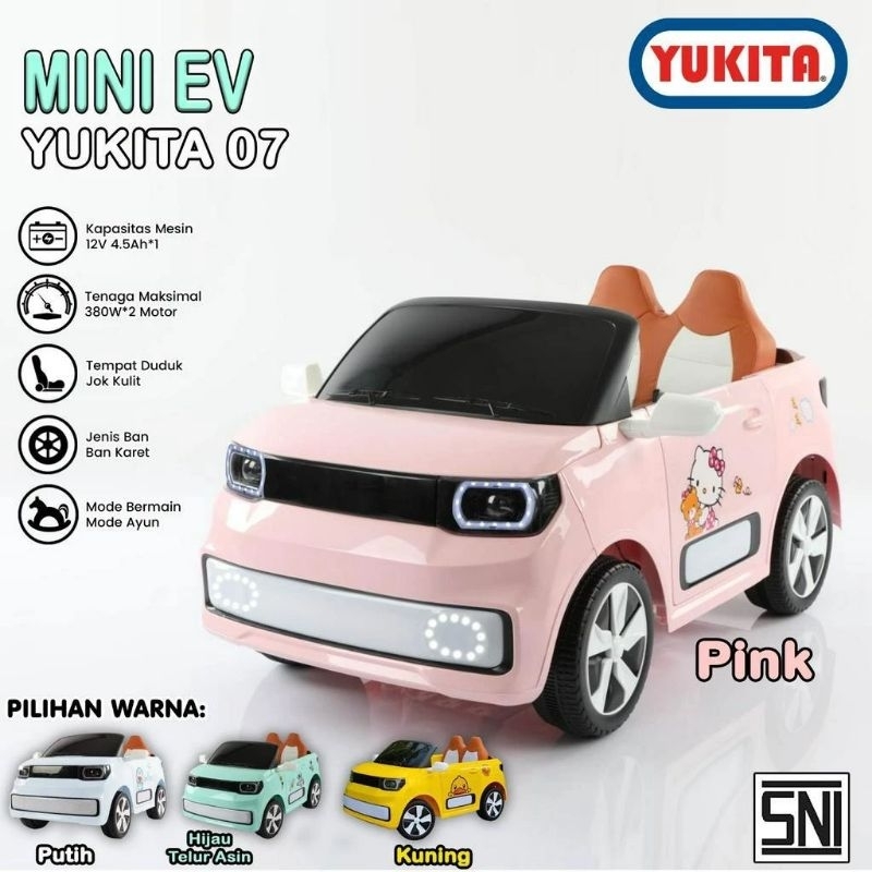 Jual MOBIL AKI YUKITA 07 MODEL WULING LISTRIK | Shopee Indonesia