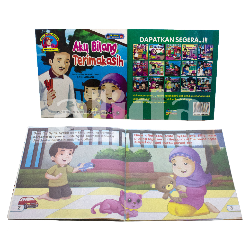 Jual Buku Cerita Bergambar Seri Balita Cerdas Syifa Dan Kity - Buku ...