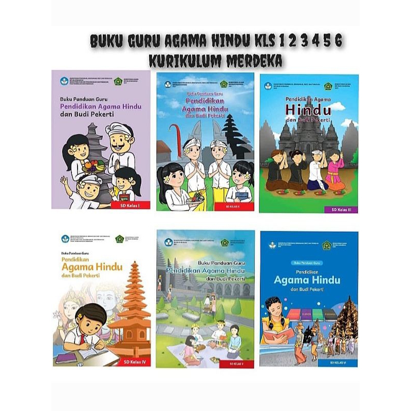 Jual BUKU PANDUAN GURU SD AGAMA HINDU KELAS 1 2 3 4 5 6 LENGKAP ...