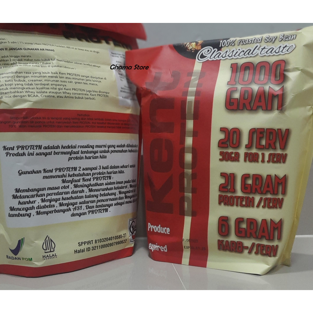 Jual Kent Protein Susu Bubuk Kedelai Sangrai 100 asli Whey Protein