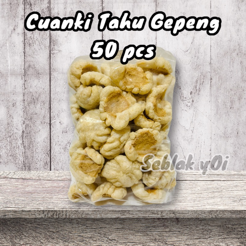 Jual Cuanki Tahu Gepeng 50 Pcs Shopee Indonesia