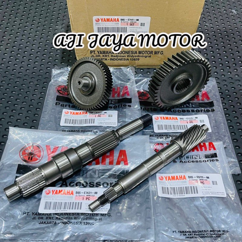 Jual Gigi Rasio Set Aerox 155 Gear Rasio Komplit ( B65 ) | Shopee Indonesia