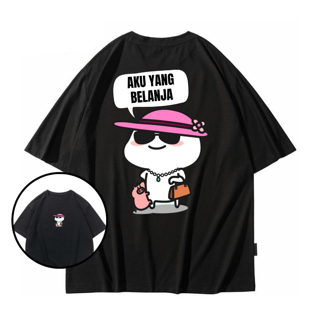 Jual HYPE Kaos Distro Oversize Pentol Aku yang Belanja | Oversize
