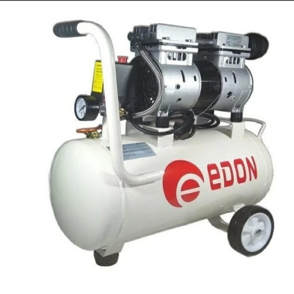 Jual Air Compressor ED550-25L Oilles Silent Edon kompresor 3/4HP 25L ...