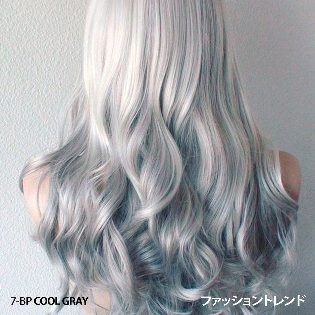 Jual Cat Rambut Abu Ash CHAOBEN 07-BP COOL GREY Hair Color Cream 100ml ...