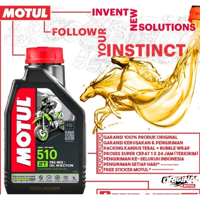 Motul 800 2T Factory Line 100% Synthetic Off Road 2-Stroke Engine Oil 4L -4  Pack