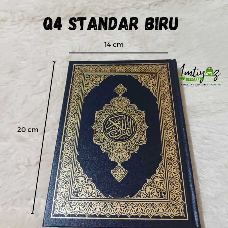 Jual Mushaf Madinah Q4 Standar Biru Al Quran Madinah | Shopee Indonesia