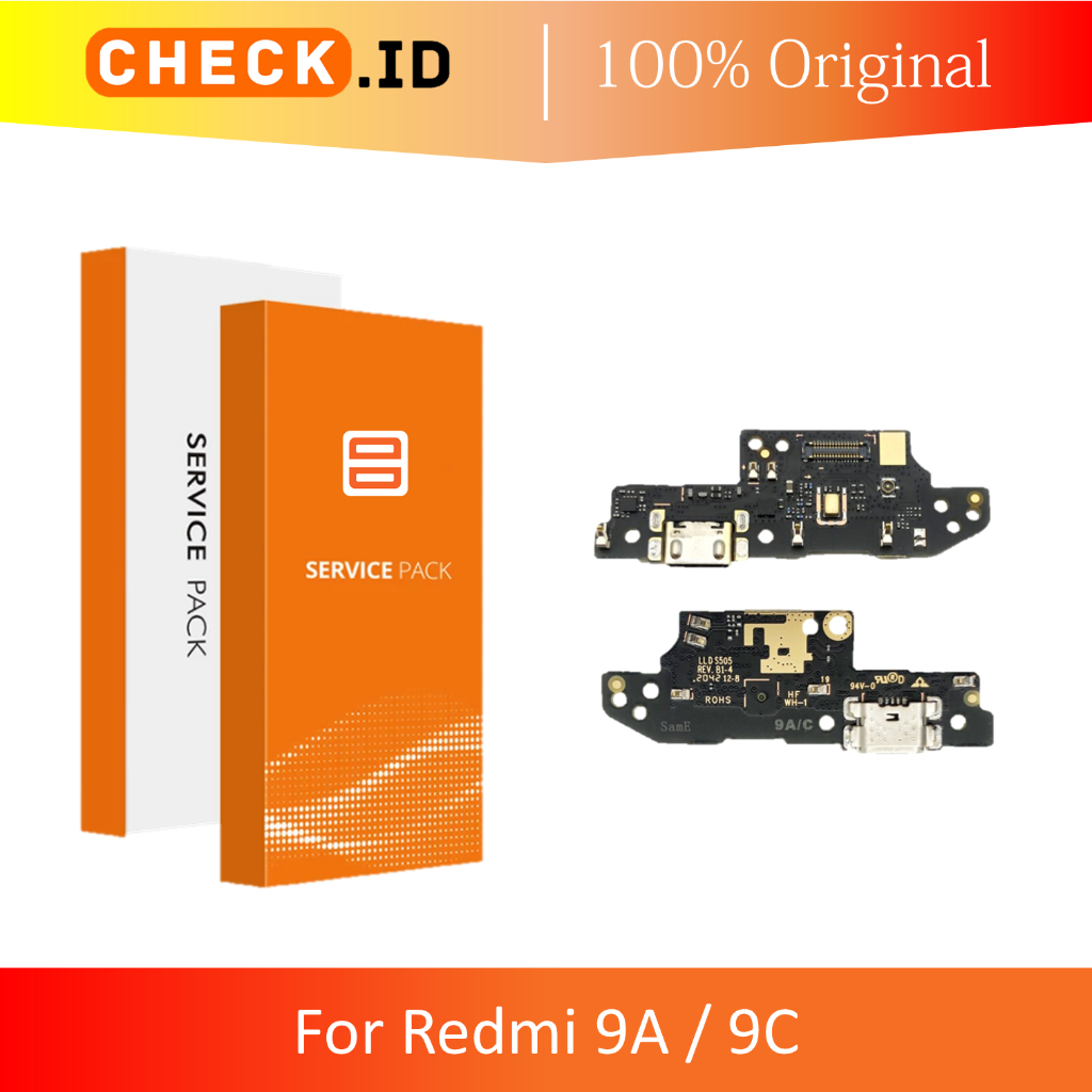 Jual [ Check Id ] Konektor Charger Mic Subboard Xiaomi Redmi 9a 9c