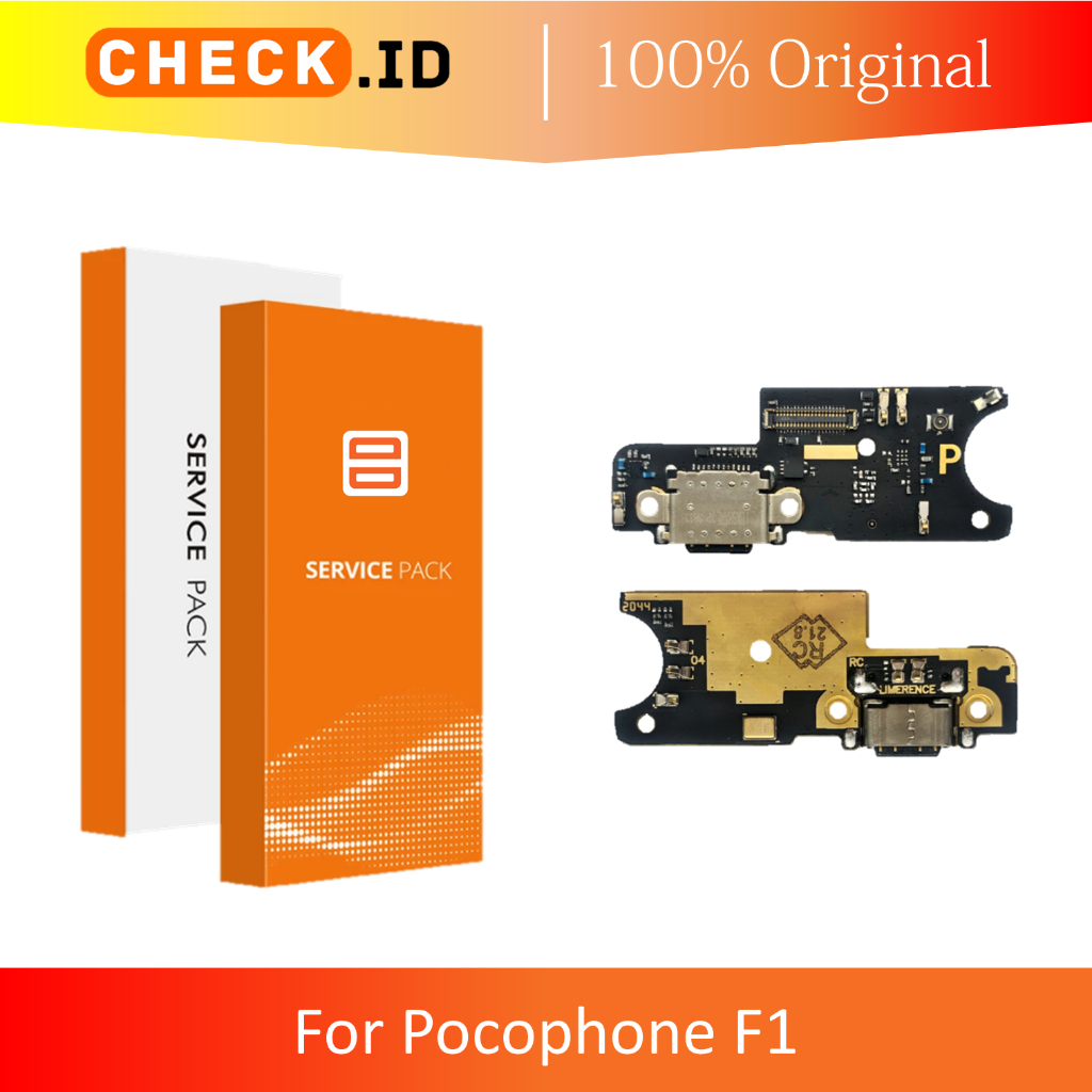 Jual [ CHECK.ID ] KONEKTOR CHARGER MIC SUBBOARD XIAOMI POCOPHONE POCO ...