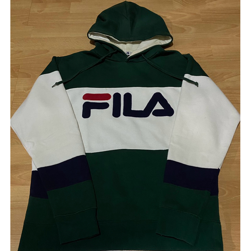 Fila tri cheap colour hoodie