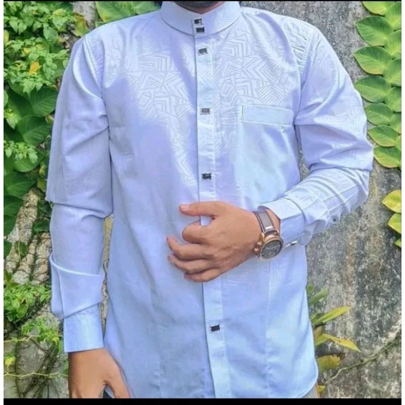 Detail Kerah dan Motif Kemko Sultan