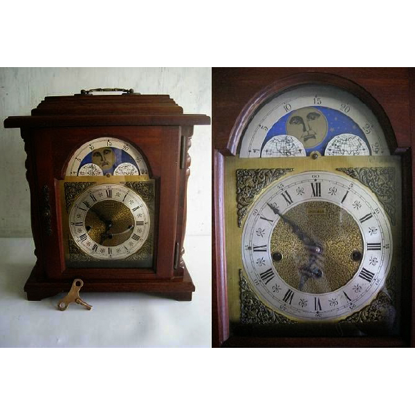 Jual Jam antik Art Neuvo EMPEROR Mantle Clock era 1800 made in U.S.A ...