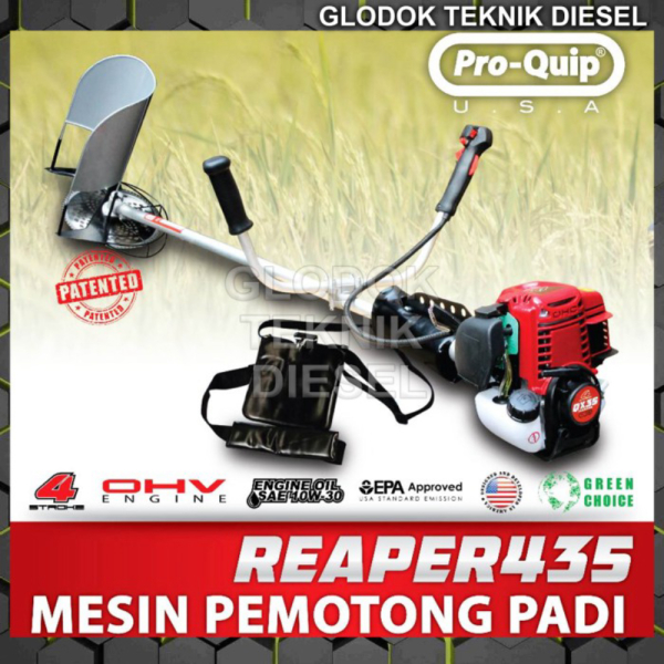 Jual Mesin Pemotong Padi Paddy Harvester Reaper Machine 435 4 TAK ...