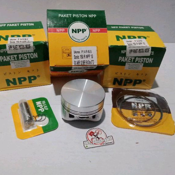 Jual Npp Piston Kit Mentah Pen Mm Seher Set Ring Bore Up Over Size Os