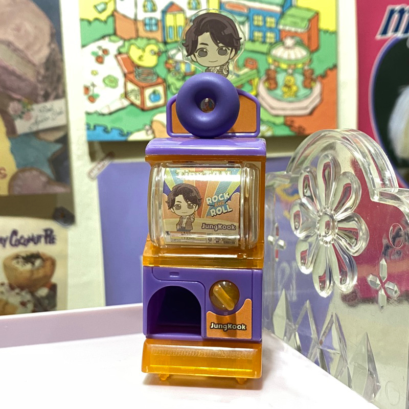 BTS Tiny Tan Mini Gashapon Machine: good Jimin.Jungkook.J-Hope