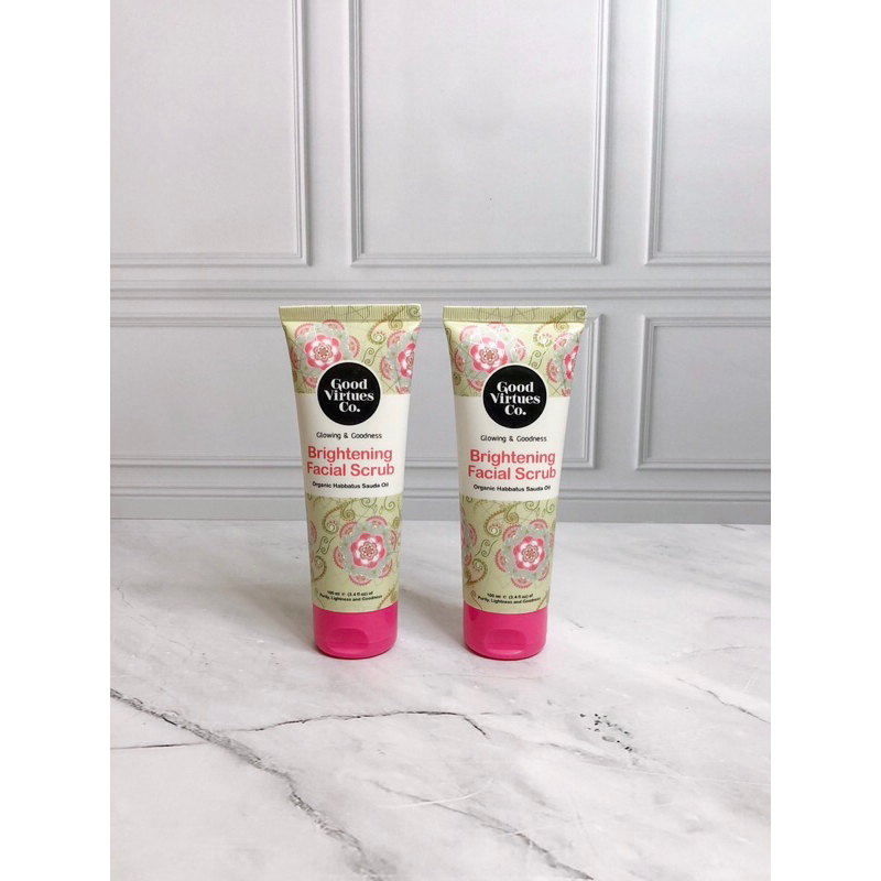 Jual Good Virtues Co Brightening Facial Scrub Shopee Indonesia