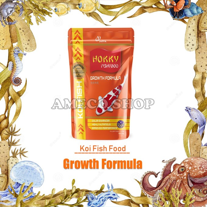 Jual Hokky Koi Growth Formula Pelet Pakan Ikan Koi Kg Shopee Indonesia