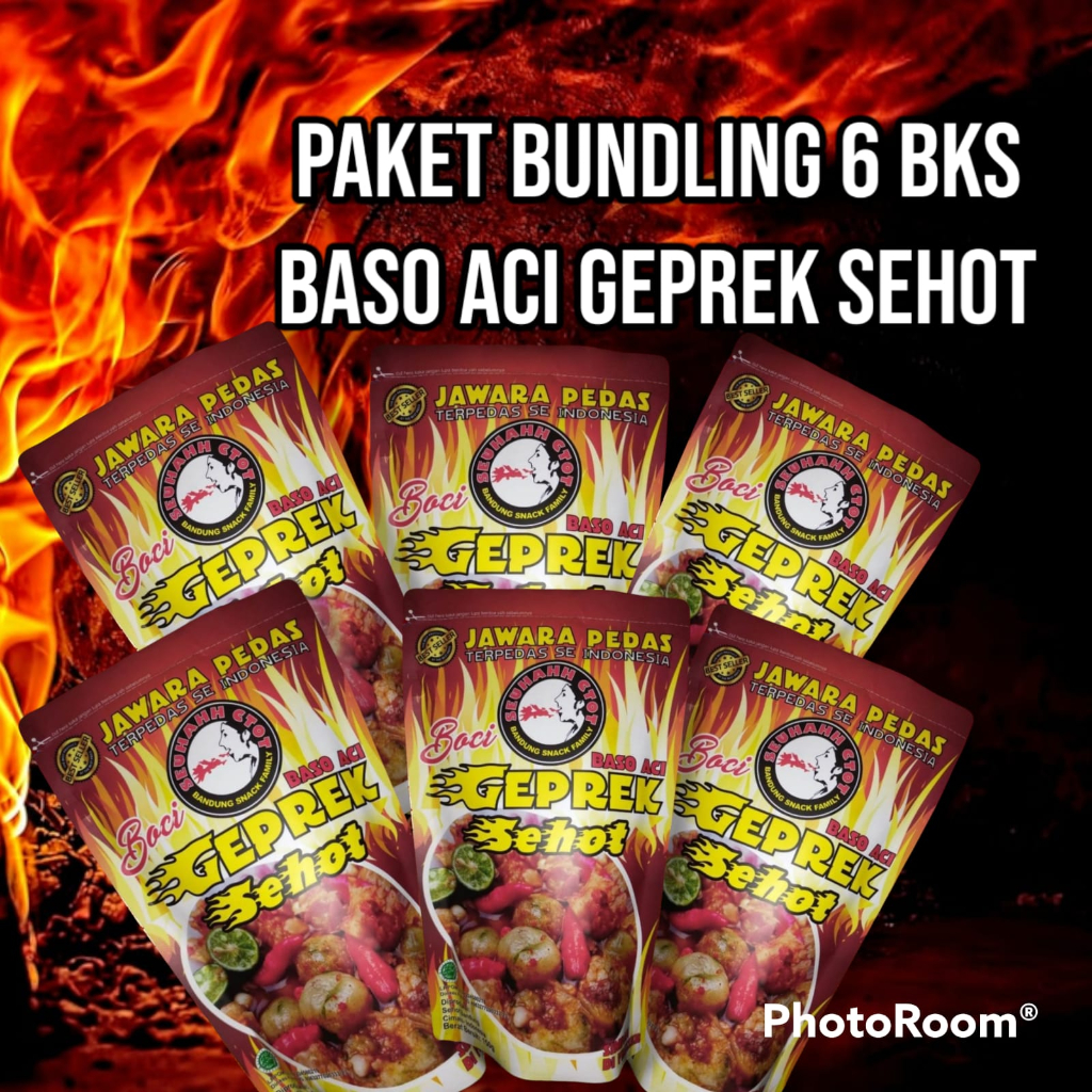 Jual Sehot 6 Bungkus Baso Aci Geprek Shopee Indonesia