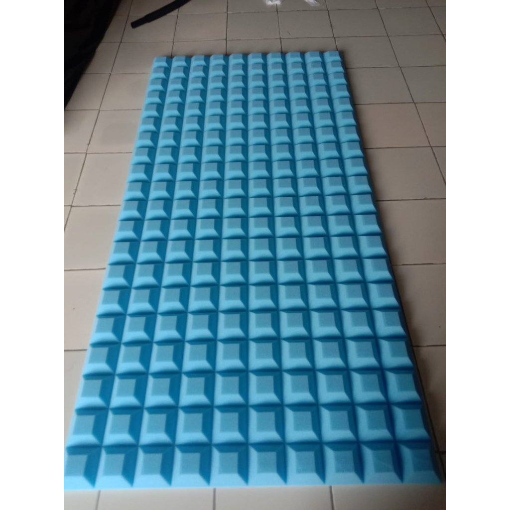 Jual busa peredam suara kotak biru ukuran 200x100x5cm | Shopee Indonesia