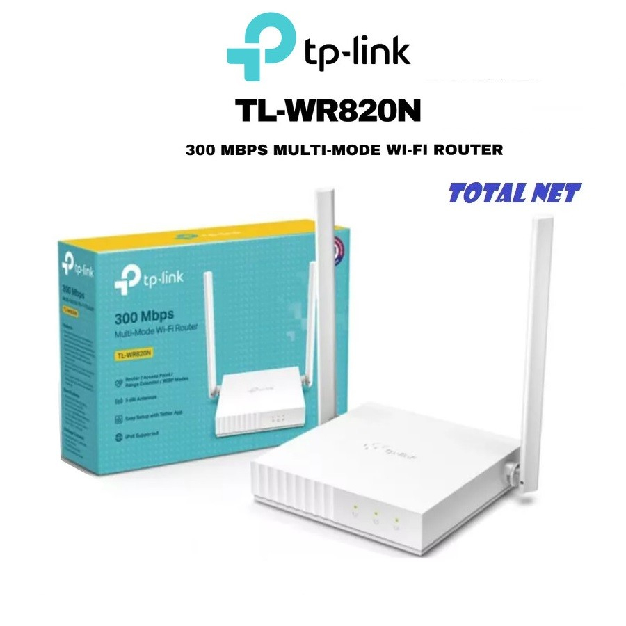 Jual TP-LINK TL-WR820N 300Mbps TL WR820N Wireless Router N Speed ...